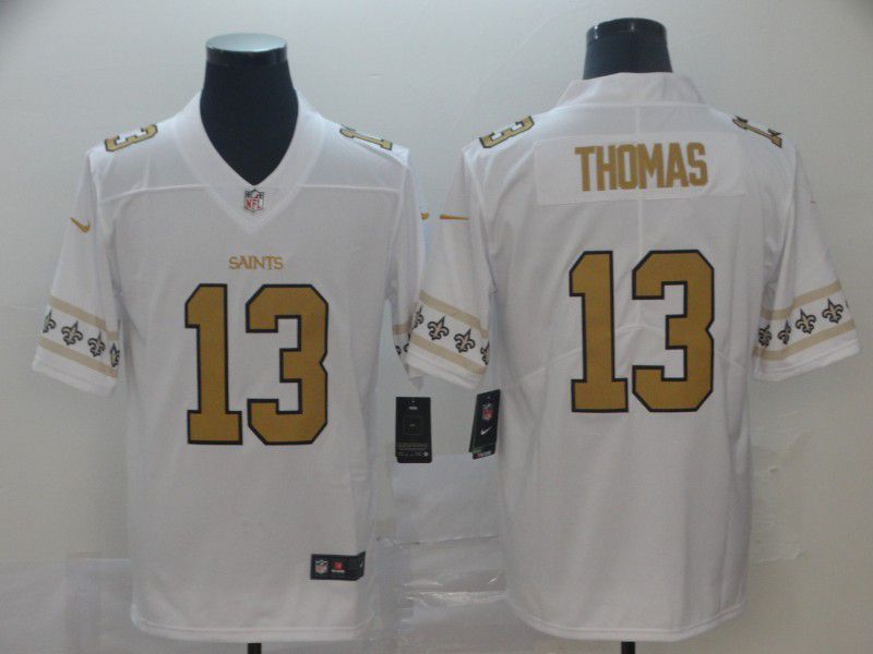 Men New Orleans Saints #13 Thomas White team logo cool edition NFL Jerseys